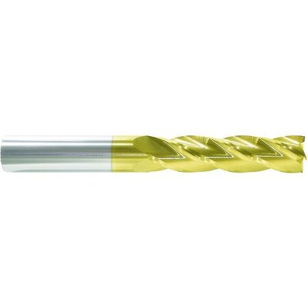 Morse Single End Mill, Center Cutting Long Length, Series 5951G, 532 Cutter Dia, 3 Overall Length, 11 90966
